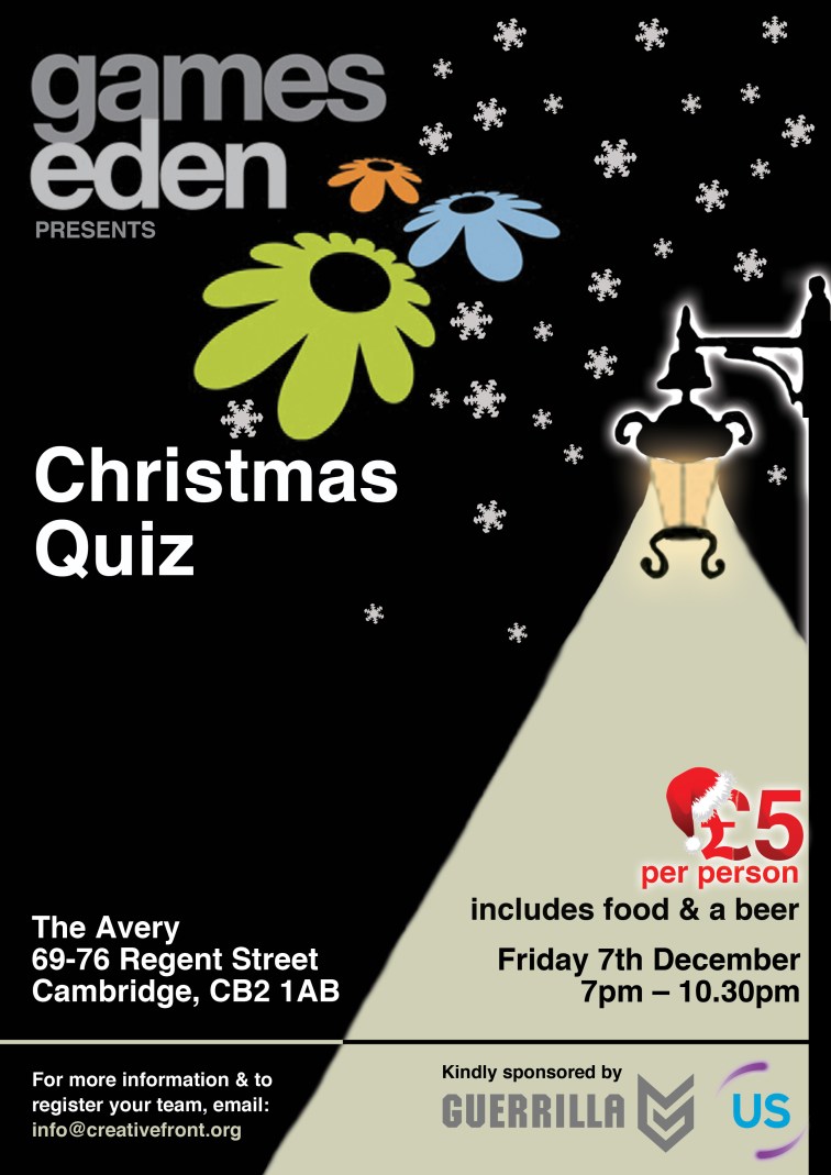 Games Eden Xmas Quix 2012!